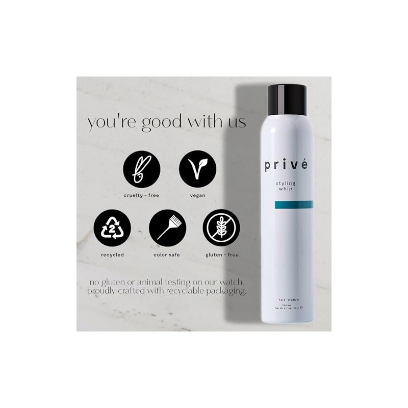 Priv Styling Whip ( 6.7 Fluid Ounce 200 Milliliter )-Incredible