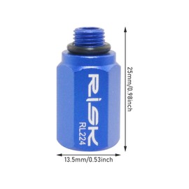 Bleed Funnel Adapter for Shimano R9120 ST-R9170 Hydraulic Disc Brake, Converting from DEORE/SLX/XT/XTR etc, MTB to 105/UT/DA etc. Road Bike Bleed Funnel MTB Bike Conversion Road Hand Shift Repair Tool