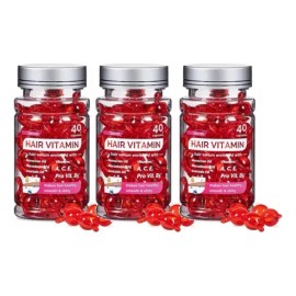 3pcs Cápsulas De Vitaminas Sevich Smooth Silky Hair Comple