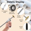 PVC Pipe Inside Cutter with Diamond Grit Wheel & Handle,