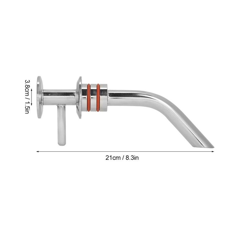 Racking Arm Fermenter Household 304 Stainless Steel 1.5in Fermenter Racking