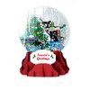 Christmas Kittens Pop up Snow Globe