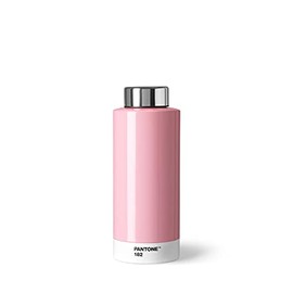 PANTONE Water Bottle, Double Walled Stainless Steel with Thermal Function, Leak-Proof, 500 ml, Light Pink 182