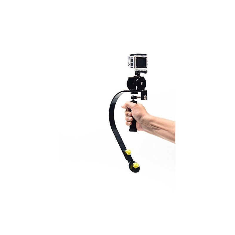 Glide Gear syl-1000 Hand Camera Stabilizer Black,Stainless steel,Yellow