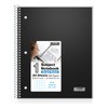 Dunwell Graph Paper Notebook 8.5 x 11, Plastic Cover, 80
