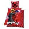 Tex Idea Bed Linen Smooth Miraculous Ladybug Cat Noir Tikki