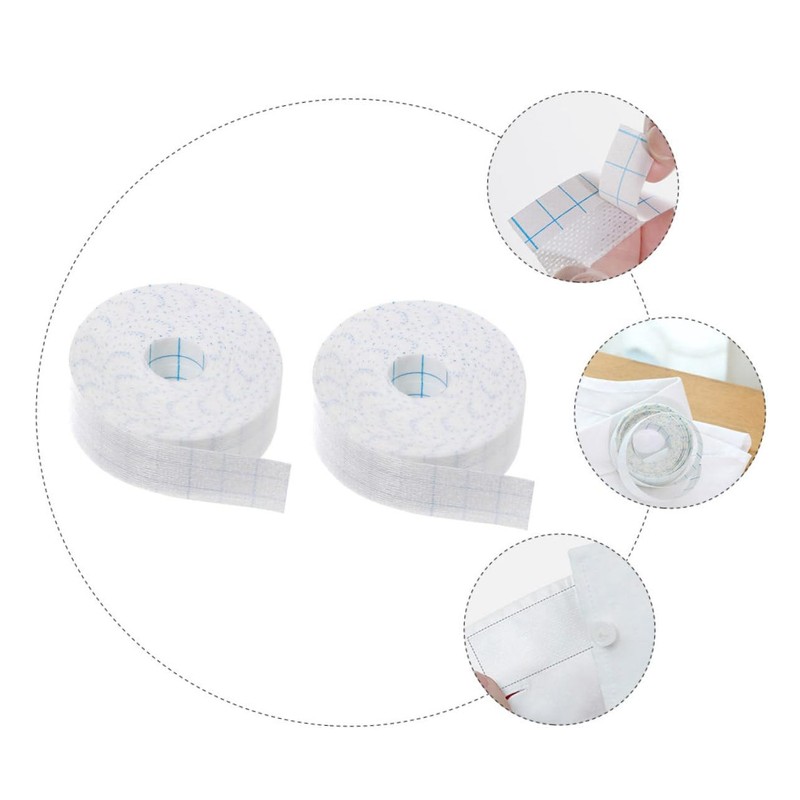 FUNOMOCYA 2rolls Portable Sweat Absorption Stickers White Inner for Hats
