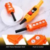 MECCANIXITY 5 Pcs Rain Proof Hoist Crane Push Button Switch,