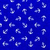 20 Napkins Small Anchor on Blue / Maritime / Sea