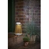 Star LED Solar Lantern 'Catania', Wood/Metal, 19 x 28 cm