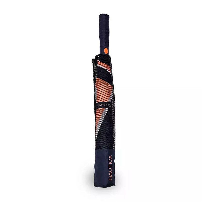 Nautica 2 pk Golf Umbrella Set - Orange/White/N