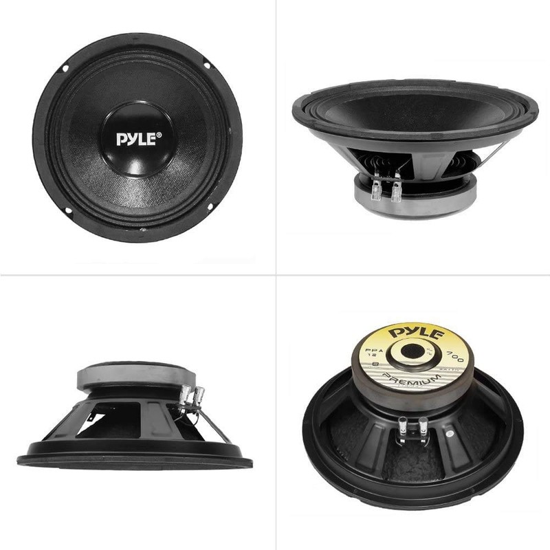 Pyle 12 Inch Car Midbass Woofer-700 Watt High Powered Car