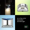 Home Zone Security Solar Wall Lights - Decorative Outdoor Solar