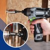 WORKPRO 9-Piece Socket Adapter Extension Set, 1/4, 3/8, 1/2-Inch Drive,