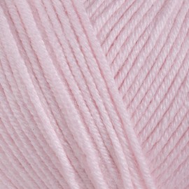 Troyarn Cotton 60% Cotton 40% Acrylic Yarn, Soft, Fine/Sport (2) for Crochet and Knitting 1.76 Oz (50g) / 180 Yds (165m) (10311 - Pink)