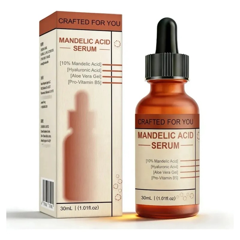 C Sérum Facial De Ácido Mandélico Para Exfoliación Y Piel