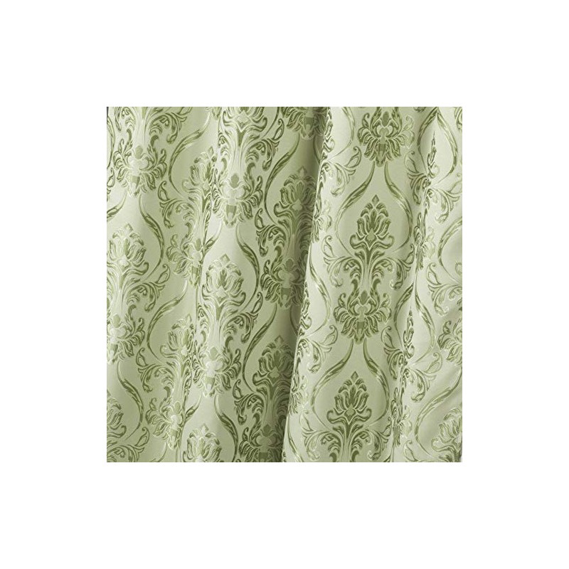 All American Collection New 4 Piece Drape Set with Attached