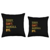 Sorry Can't Mancala Bye Game Throw Pillow