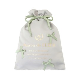 Maison de Fleur Pouch / Drawstring EC Limited Drawstring, mint