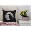 WONDERTIFY Throw Pillow Cover Case Kokopelli Fertility Deity Ethnic African