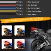 QUASCO Led Brake Tail Light Smoked Taillights with Turn Signal
