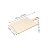 DOITOOL 5Pcs Unfinished Wood Cutting Board Smooth Craft Wood Blanks