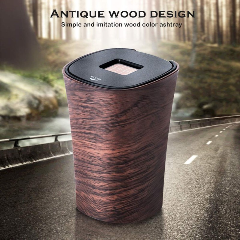 eing Car Ashtray Smokeless Vehicle Cigar Portable Ashtray Cup Holder