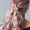YUVAMAGIMO Cat 2 Pcs Bow Hair Ties for Women Hair
