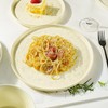 Metflavor Plates and Bowls Sets, 12 Pieces Ceramic Dinnerware Sets,