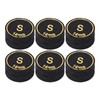 6pcs Pool Cue Tips Professional Multi Layers Billiard Pool Cue