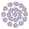 PATIKIL 20 Pcs Natural Heart Shaped Crystal Stone, 1 Inch