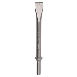 Chicago Pneumatic A046073 - Cincel plano - 3/4 x 7 pulgadas (19 x 180 mm) de largo, vástago redondo de 0.401 pulgadas (10.2 mm)