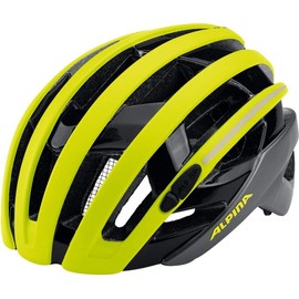 ALPINA Campiglio cycling helmet, Unisex, Campiglio, Be Visible (mit Flash)
