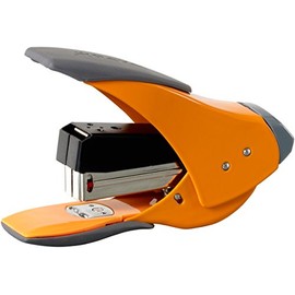 Rexel Easy Touch 20 Quarter Strip Stapler 18mm Throat Depth Orange (20 Sheet Staple Capacity)