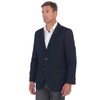 Gioberti Mens Formal Navy Blazer Jacket, Size 42 Long