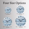 Wooden Wall-Clocks for Kitchen - Silent Non Ticking Wall Clocks