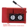 Aluminum Alloy Case Box with Dual Fan Heat Dissipation Accessory