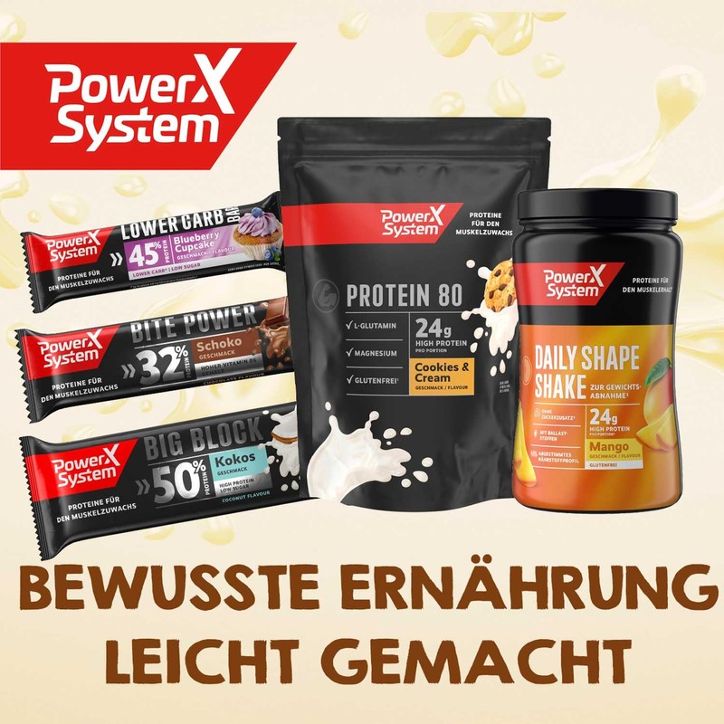 Power System: Protein Powder, Vanilla – 1000g