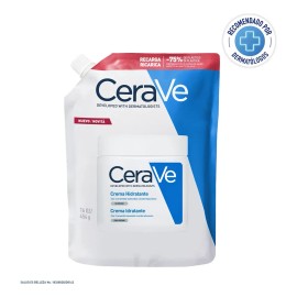 Cerave Crema Hidratante Rostro Cuerpo Piel Seca Refill X473 Neutra