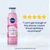 NIVEA Fresh Blends Raspberry Shower Gel (300ml), Raspberry-Scented Women's Shower
