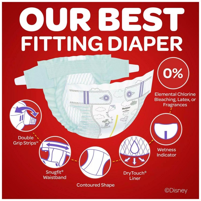 Huggies (174 CT) SIZE 3 BABY PROTECTORS/LIN
