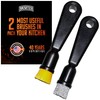 Brushtech Kitchen Essentials Burnt-On Food Brush Set – Dual-Purpose Scrub