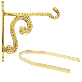 Brass Incense Burner Supplies, Wall Hook and Tongs, Catholic Church Necessities, 2 Items