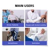 Leg Resistance Band Rehabilitation Training Stretcher for Bedridden Seniors Paralyzed