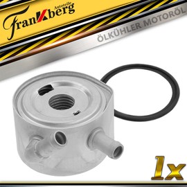 Frankberg Oil Cooler Compatible with Logan I Clio II III Grand Scénic II Kangoo Megane II Grand Modus Thalia I 2001-2021 8200068115