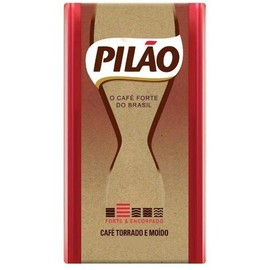 Coffee Rost and Ground - Café Torrado e Moído- Pilao 8.8oz. 250g - GLUTEN-FREE - PACK OF 08