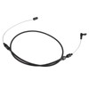 914mm/36in Stainless Steel Throttle Cable Replacement with Wrench AF42‑1101BLK Universal