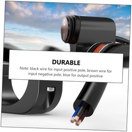 Outanaya Motorcycle Handlebar Switch for Emergency Light Control Compatible with Motorbike Scooter and ATV Durable Motorcycle Accessories for Handlebars