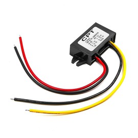 FONGKNOX 12V to 9V 2A Converter DC-DC Step Down Module IP67 Waterproof Power Converter Regulator with Over Current Over Voltage Short Circuit Protection DC Transformer Car Electrical Repairs DIY