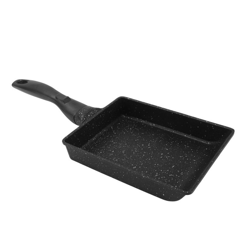 Rectangular Frying Pan Thickened Aluminum Alloy Nonstick Coating Cooking Pan